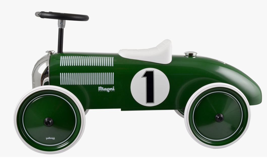 Green Ride-on racer
