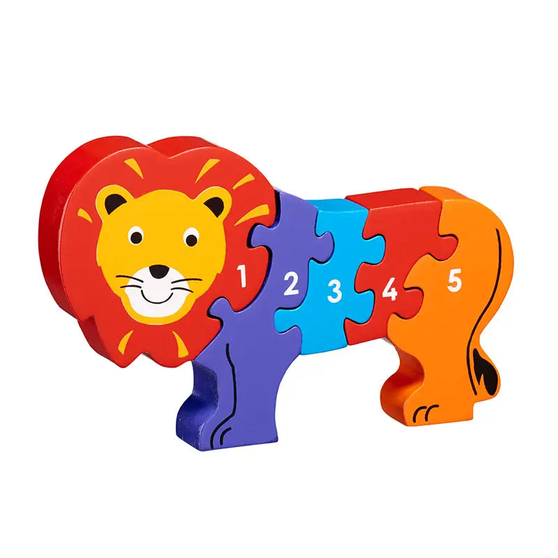 Lion 1-5 puzzle