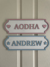 Load image into Gallery viewer, Wooden Name Sign
