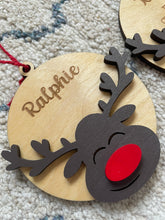 Load image into Gallery viewer, Reindeer Christmas Tree Decoration
