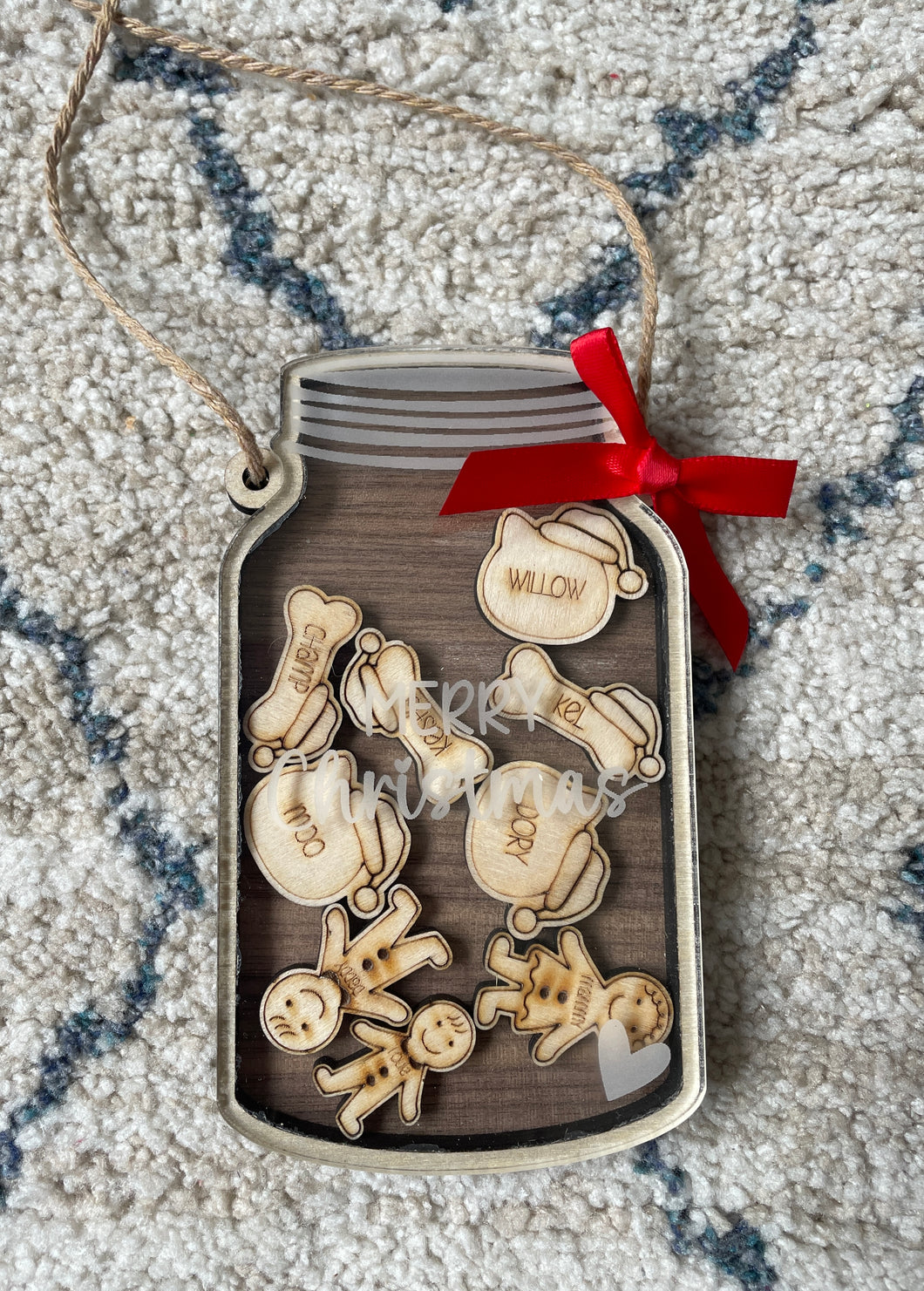 Gingerbread Jar Decoration