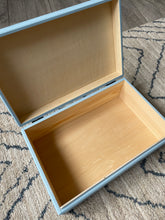 Load image into Gallery viewer, Blue Keepsake Box
