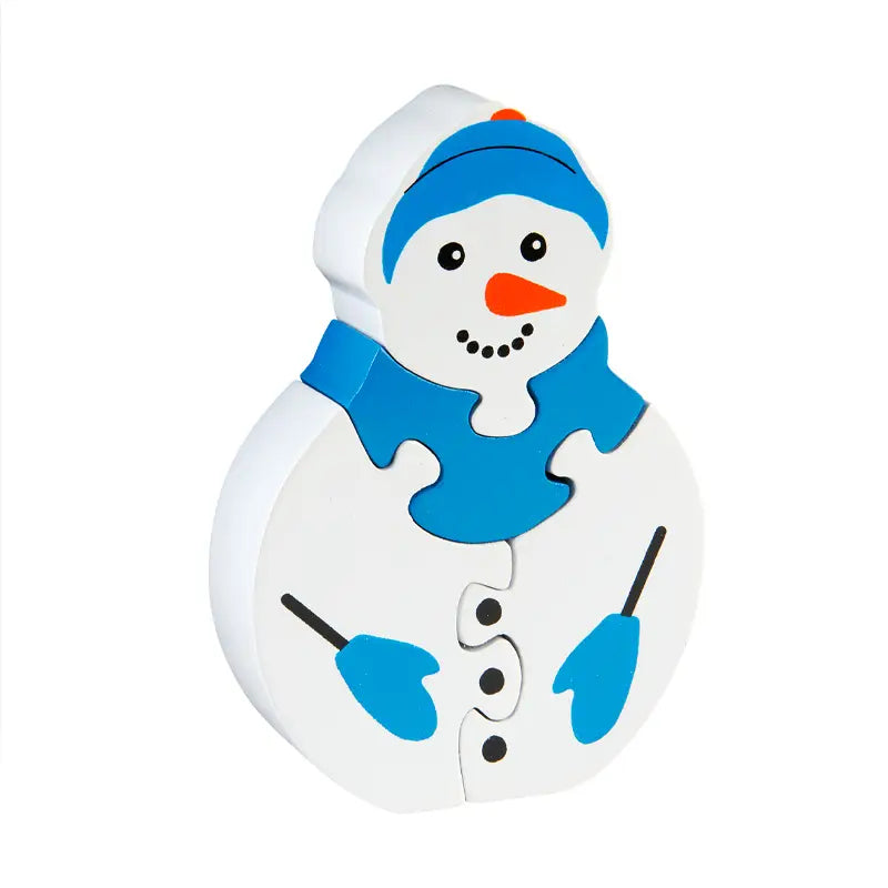 Snowman 4 piece puzzle