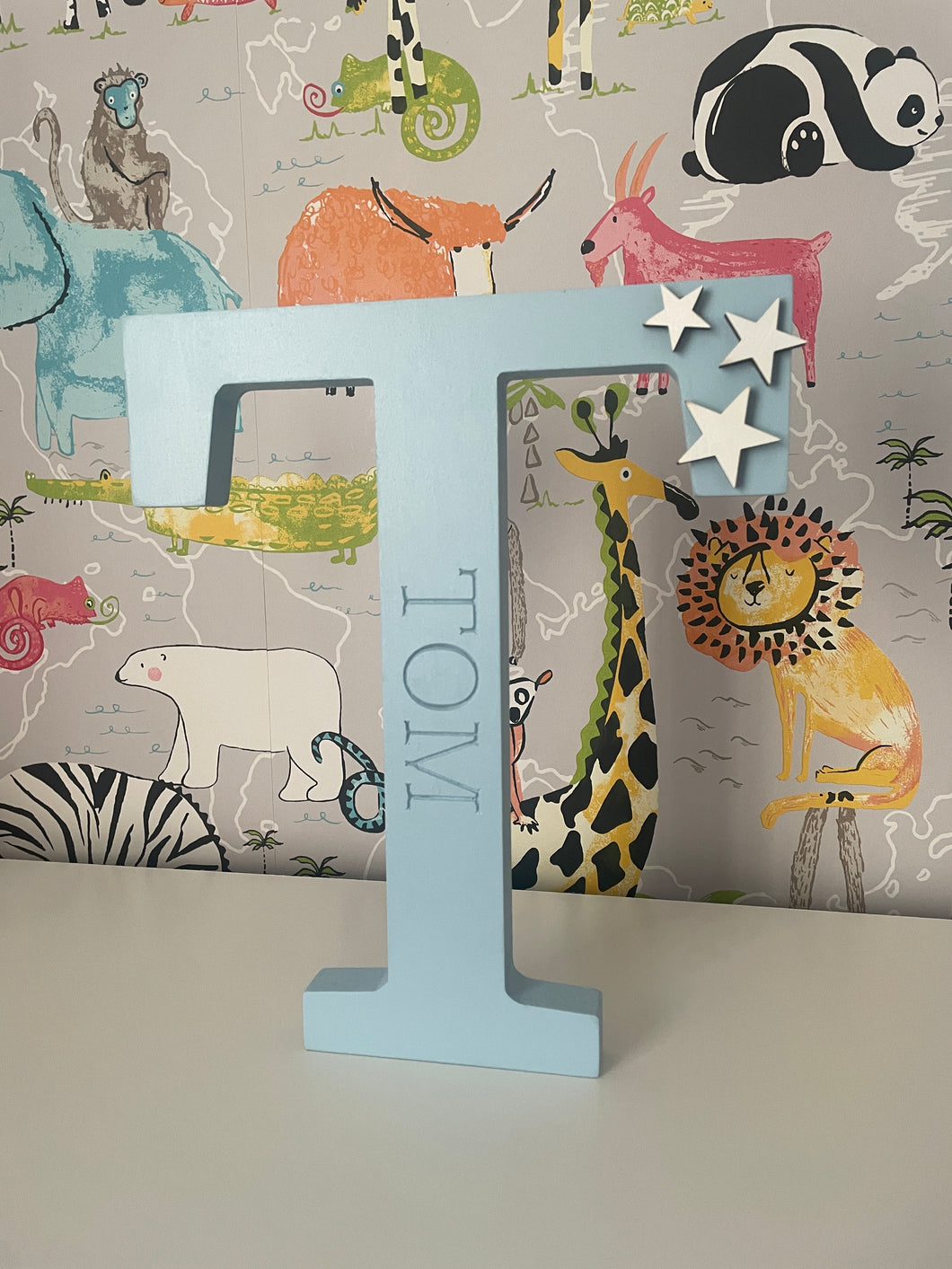 Freestanding Wooden Initial