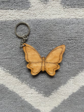 Load image into Gallery viewer, Personalised Butterfly Keyring
